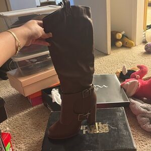 They are a really high heel but they are really comfortable
